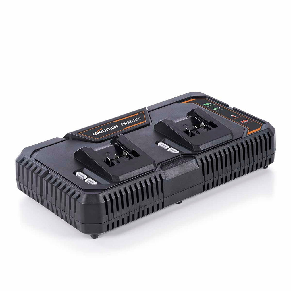 Evolution Cordless R18RCH-Li2 Dual Port Fast Charger 20V Li-ion EXT