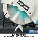 Evolution EVOSAW380: Metal Cutting Chop Saw With 14 in. Mild Steel Blade