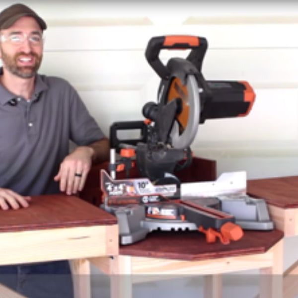 Building a Portable Miter Saw Station by Specific Love Creations