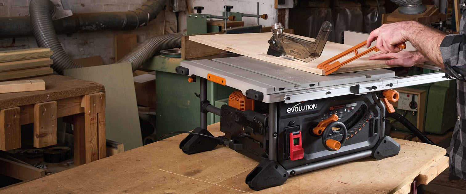 Table Saws: The Ultimate Beginner's Guide — Evolution Power Tools USA