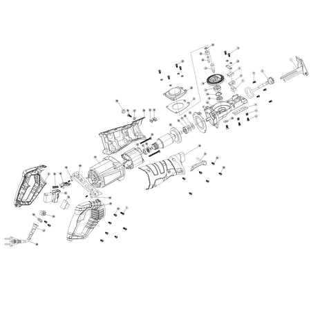 Evolution R230RCP Reciprocating Saw Spare Parts