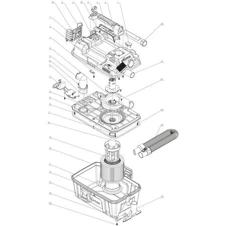 Evolution R11VAC-Li Cordless Vacuum Spare Parts