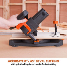 Evolution R210CMS: Compound Miter Saw With 8-1/4 in. Multi-Material Cutting Blade