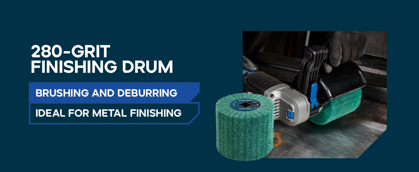 280- Grit Finishing Drum