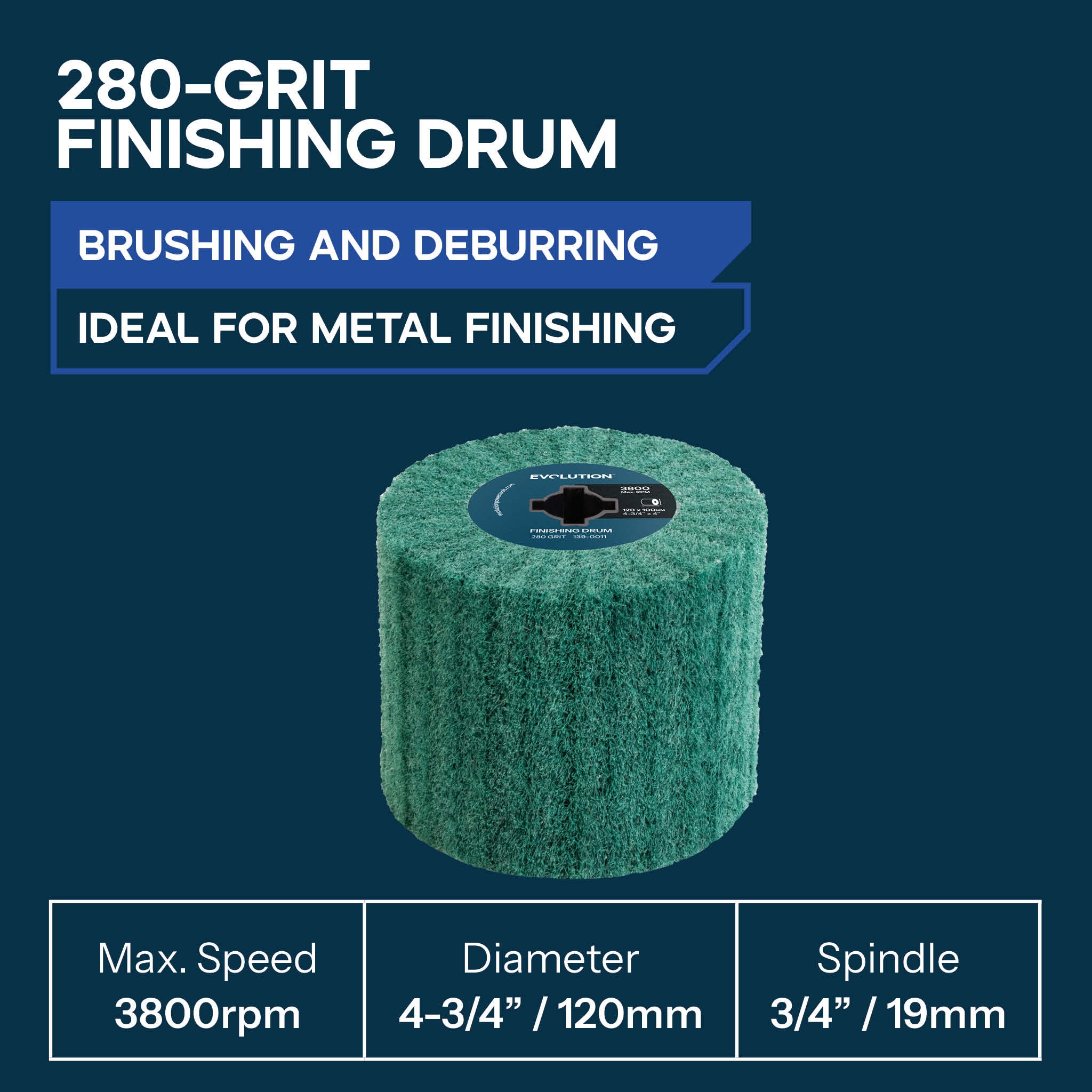 4-3/4 In. Stripping, Sanding and Polishing Drums For Cordless Surface Conditioner S4SCT-Li