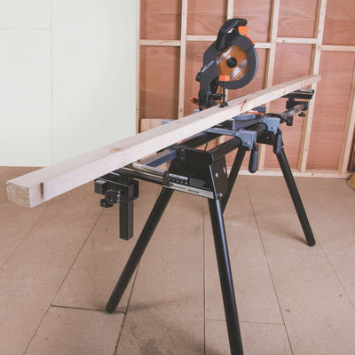 Evolution R210CMS: Compound Miter Saw With 8-1/4 in. Multi-Material Cutting Blade