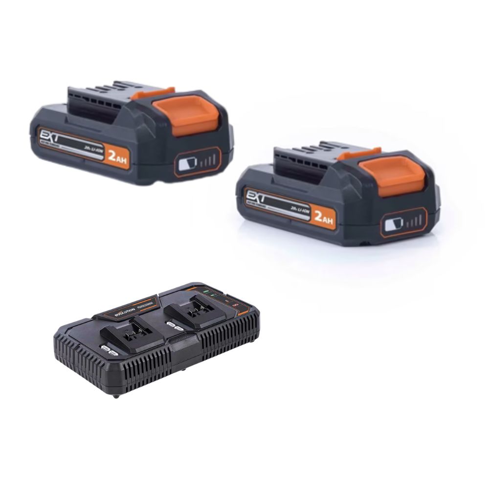 Evolution Cordless R18BAT-Li2 2Ah Li-Ion Battery 20V EXT