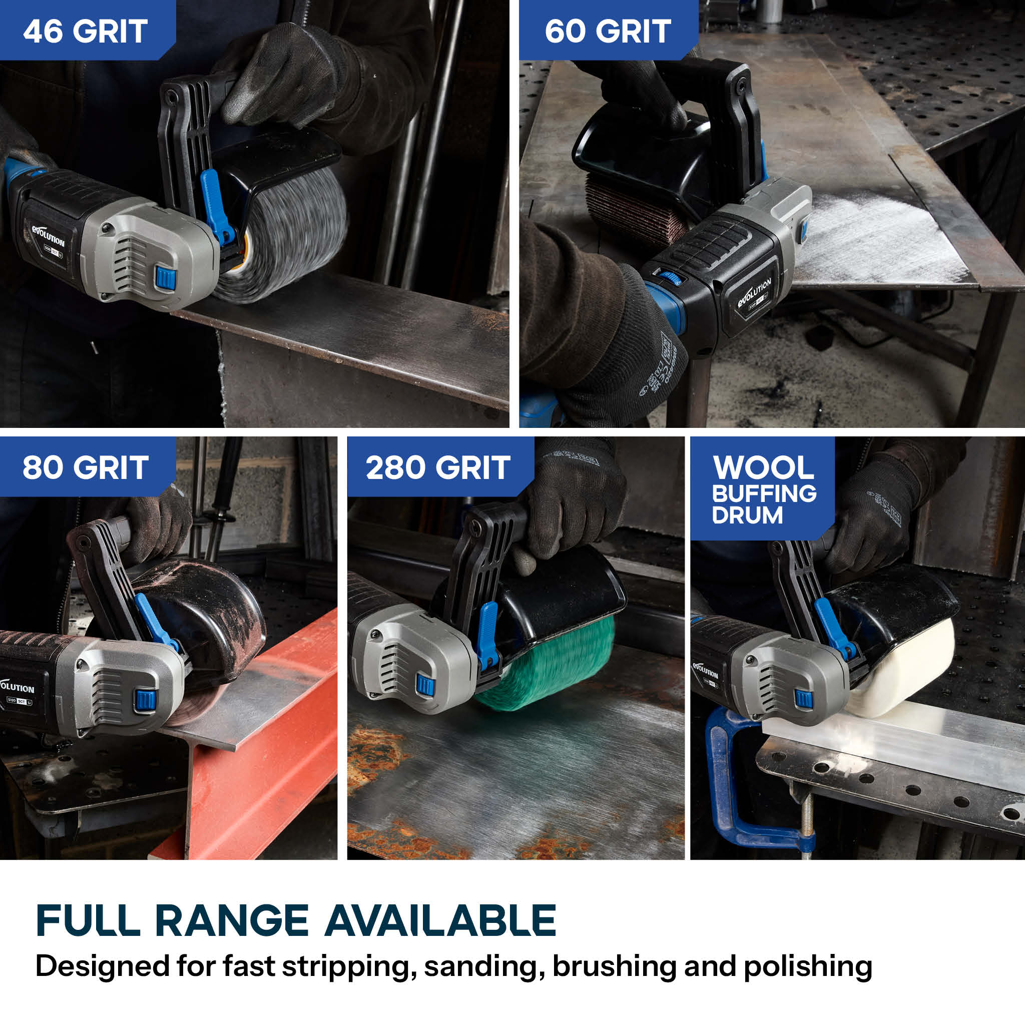 4-3/4 In. Stripping, Sanding and Polishing Drums For Cordless Surface Conditioner S4SCT-Li