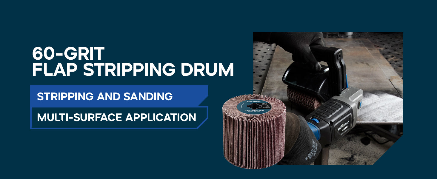 60-Grit Finishing Drum