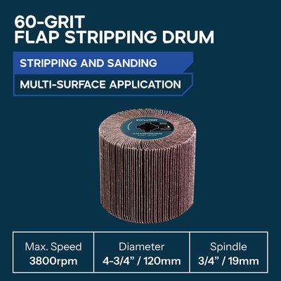 4-3/4 In. Stripping, Sanding and Polishing Drums For Cordless Surface Conditioner S4SCT-Li