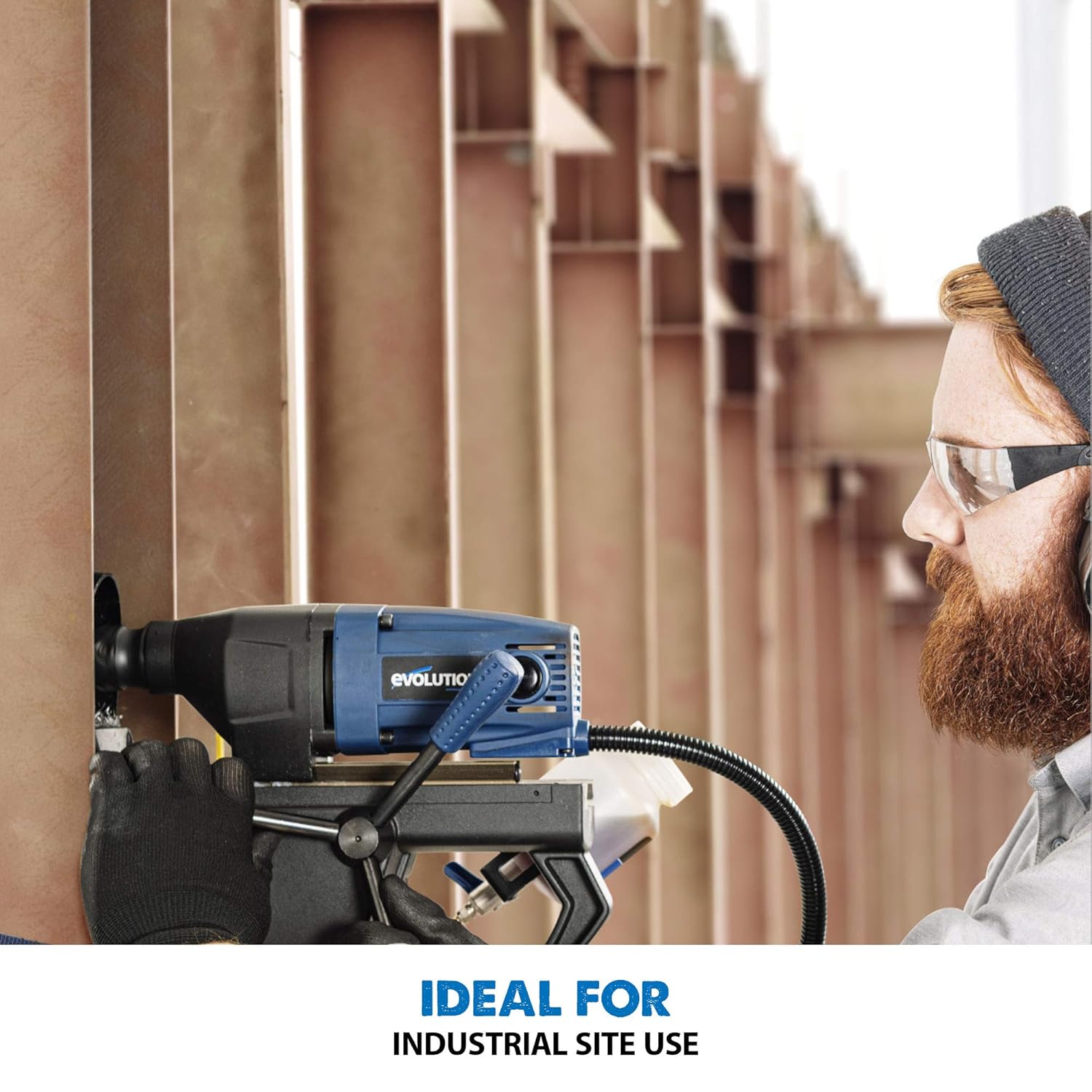 Evolution 12pc 2 in. Depth Annular HSS Mag Drill Cutter Set 7/16 To 1-1/8 in. With 3/4 in. Weldon Shank