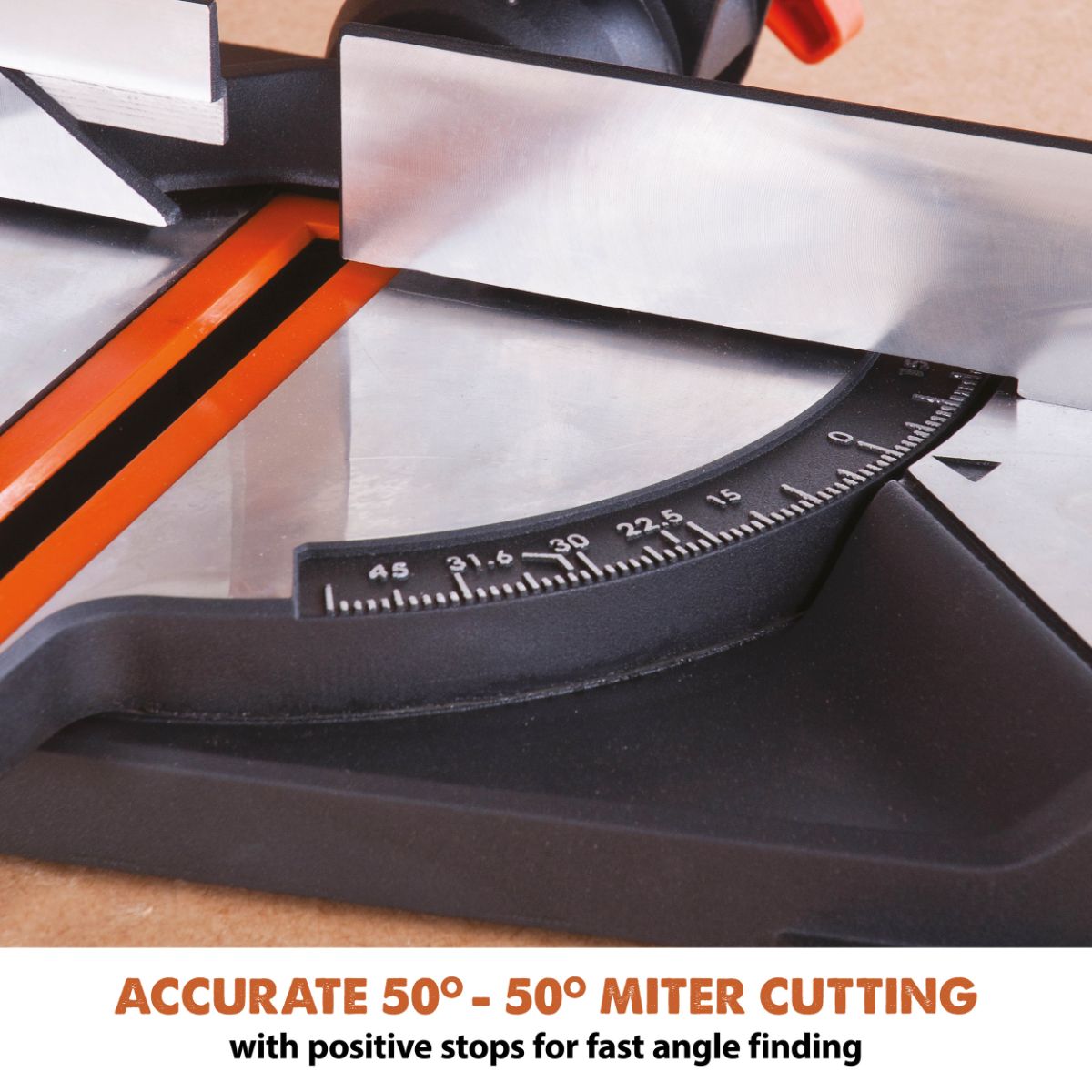 Evolution R210CMS: Compound Miter Saw With 8-1/4 in. Multi-Material Cutting Blade