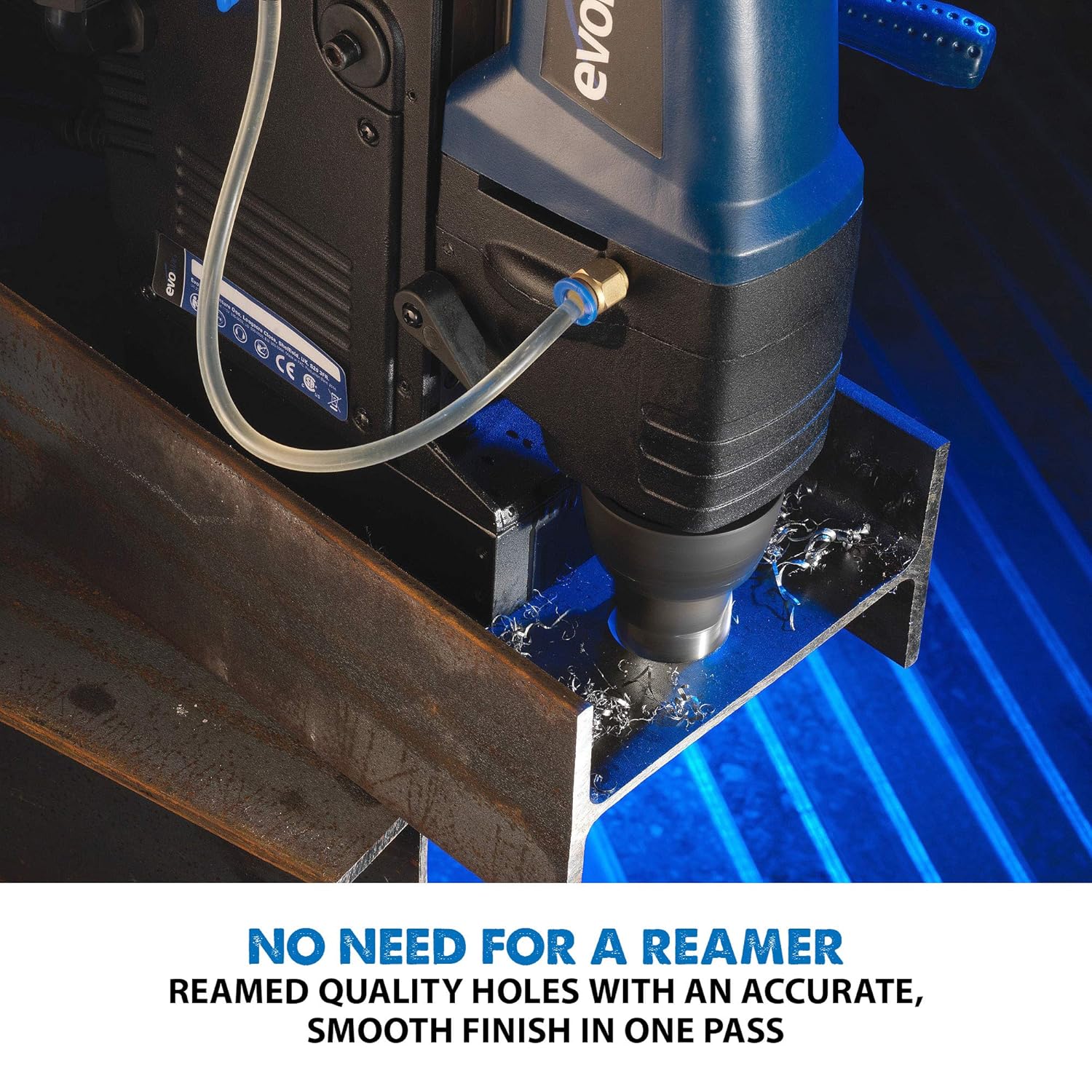 Evolution 12pc 2 in. Depth Annular HSS Mag Drill Cutter Set 7/16 To 1-1/8 in. With 3/4 in. Weldon Shank