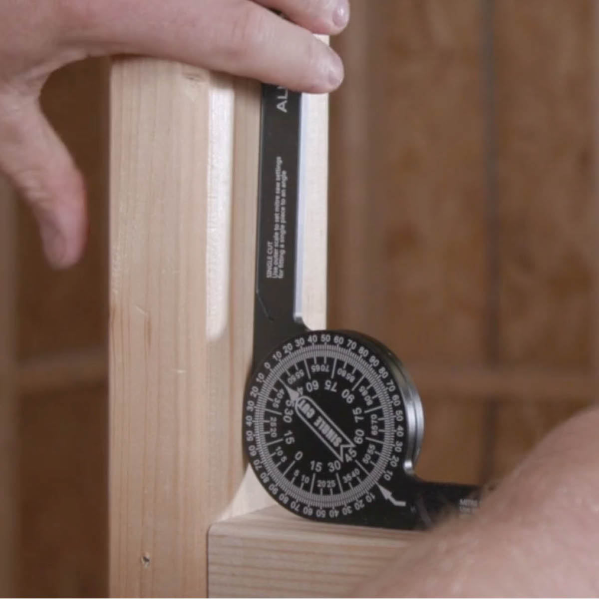 Evolution Aluminum Miter Saw Protractor (1 pc)