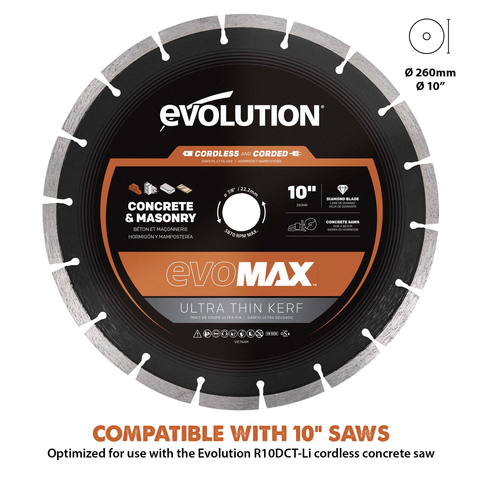EVOMAX - Performance and Precision, Redefined — Evolution Power Tools USA