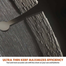 Evolution EVOMAX 10 In. Cordless Specific, Premium Diamond Ultra Thin kerf Blade