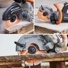 Evolution EWPD350SEG-CS2 | 35,5 cm | Eje de 2,5 cm | Alta concentración de diamante | Disco de diamante segmentado de primera calidad