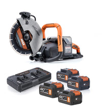 Evolution Cordless R10DCT-Li | 10 In. | Concrete Saw | Automatic Water-Fed Dust Suppression | Premium Thin Kerf Diamond Blade Included