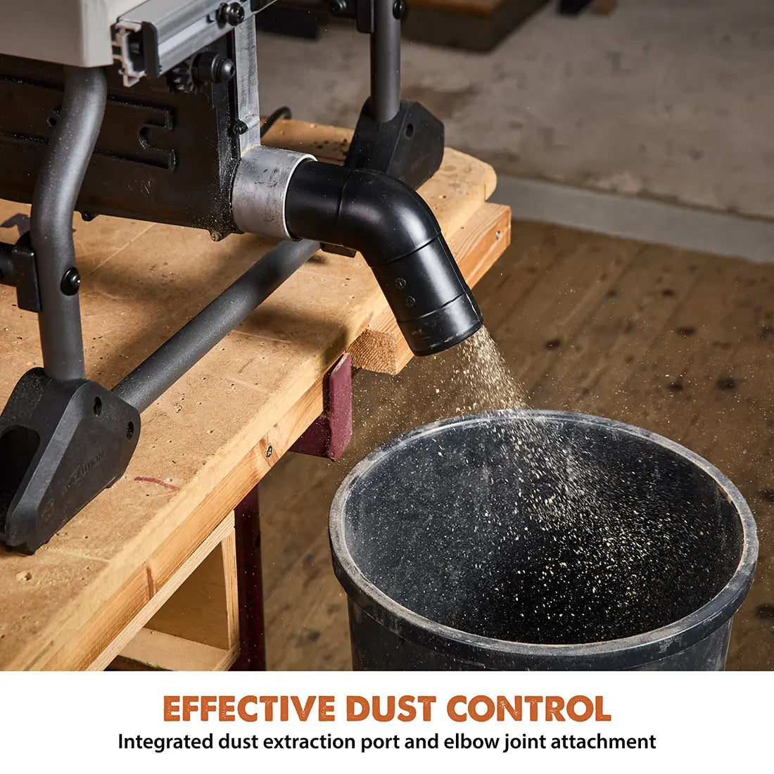 Evolution R10TS Multi-Material Table Saw | 10 in. Multi-Material Cutting Blade