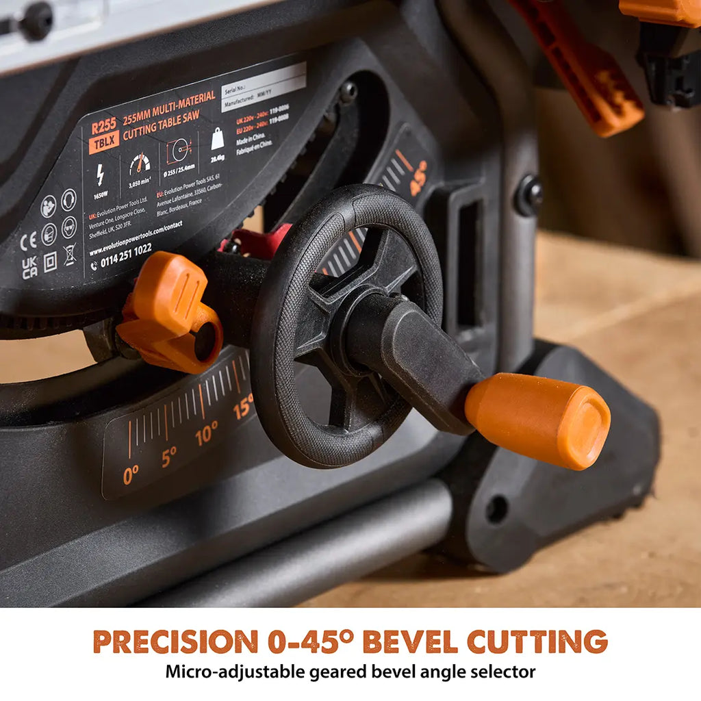 Evolution R10TS Multi-Material Table Saw | 10 in. Multi-Material Cutti ...