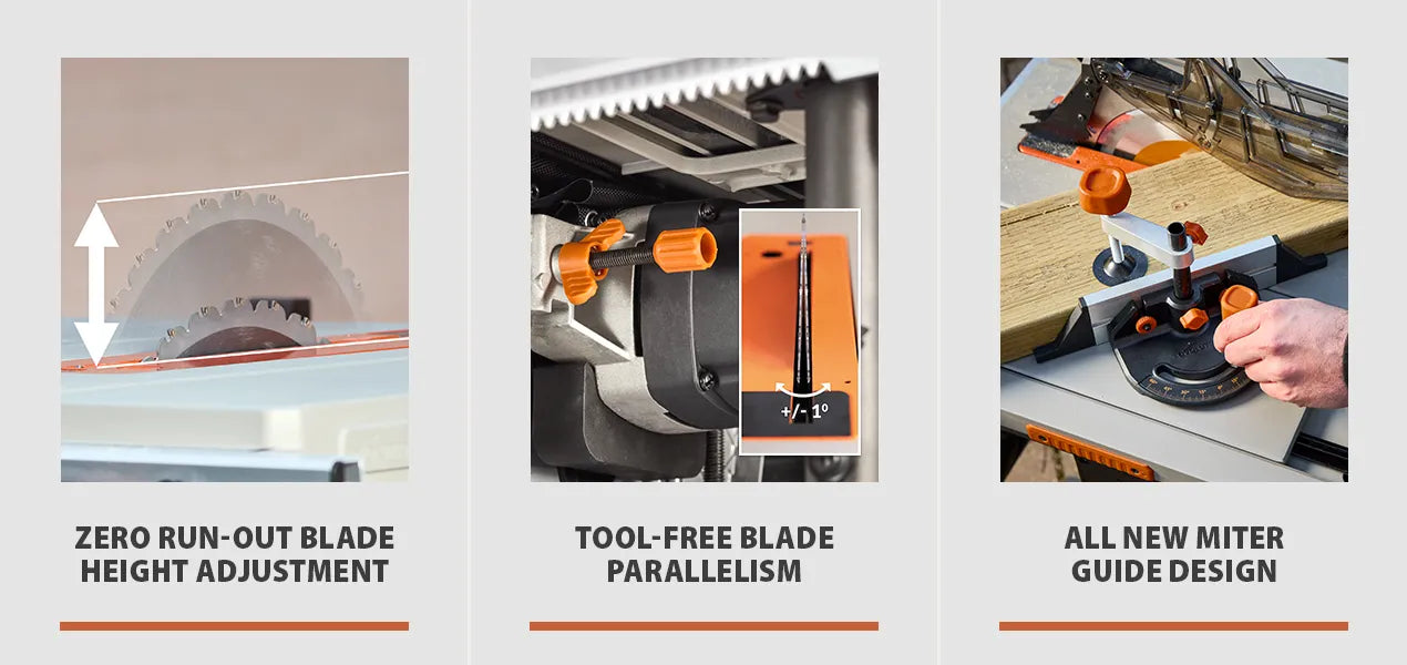 Evolution R10TS Multi-Material Table Saw | 10 in. Multi-Material Cutti ...
