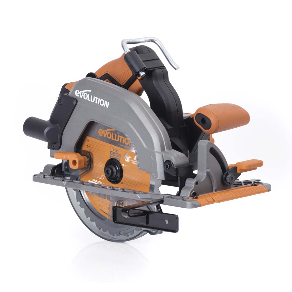Evolution Cordless R185CCS-Li 7-1/4 Brushless 20V Circular Saw Li-Ion EXT Inc Multi-Material Blade