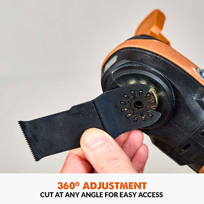 Evolution Cordless R18MLT-Li Oscillating Multi-Tool 20V Li-Ion EXT With Accessory Kit