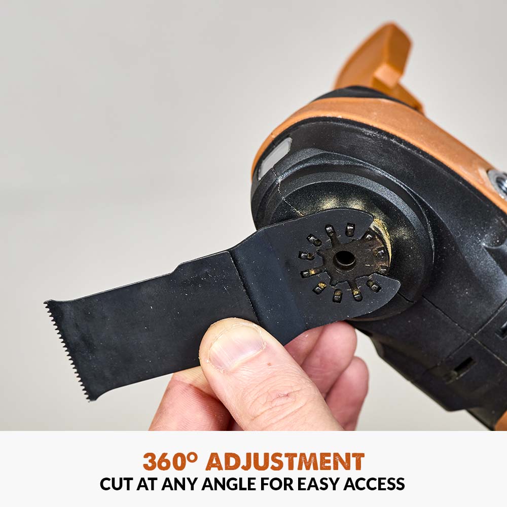 Evolution Cordless R18MLT-Li Oscillating Multi-Tool 20V Li-Ion EXT With Accessory Kit