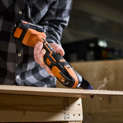 Evolution Cordless R18MLT-Li Oscillating Multi-Tool 20V Li-Ion EXT With Accessory Kit