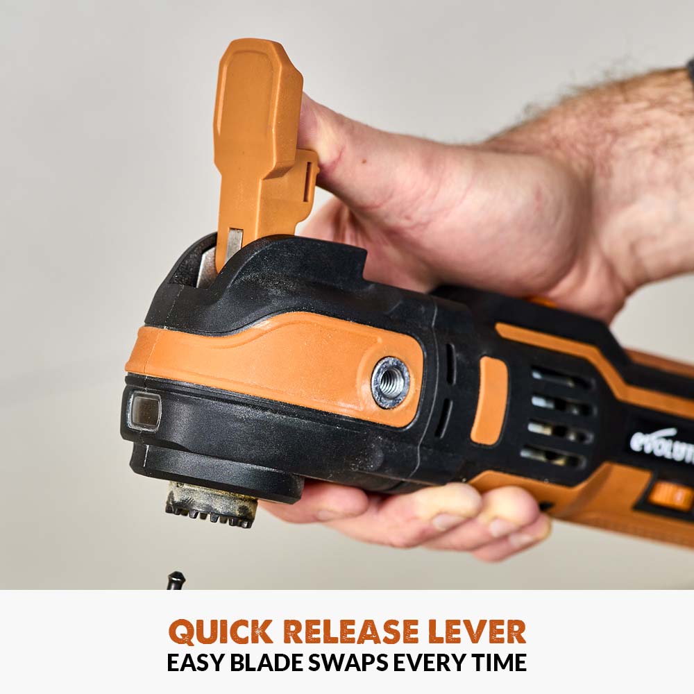 Evolution Cordless R18MLT-Li Oscillating Multi-Tool 20V Li-Ion EXT With Accessory Kit