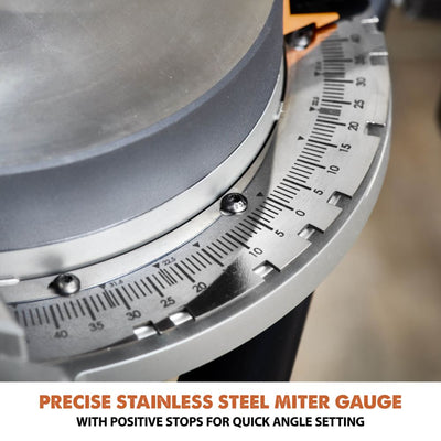 Evolution Cordless R255SMS-DB-Li: Dual Bevel Sliding Miter Saw With 10 in. Multi-Material Blade