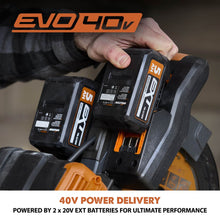 Evolution Cordless R255SMS-DB-Li: Dual Bevel Sliding Miter Saw With 10 in. Multi-Material Blade