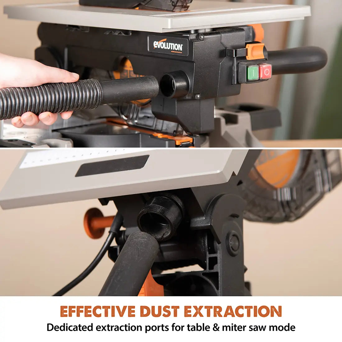 Evolution R8MTS 8-1/4” Convertible Miter Table Saw