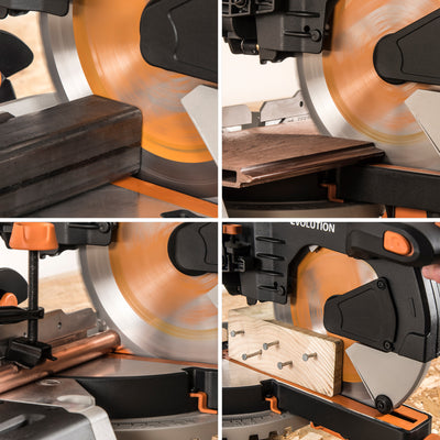 Evolution RAGE255BLADE | 10 in. | 28T | 1 in. Arbor | Multi-Material TCT Blade