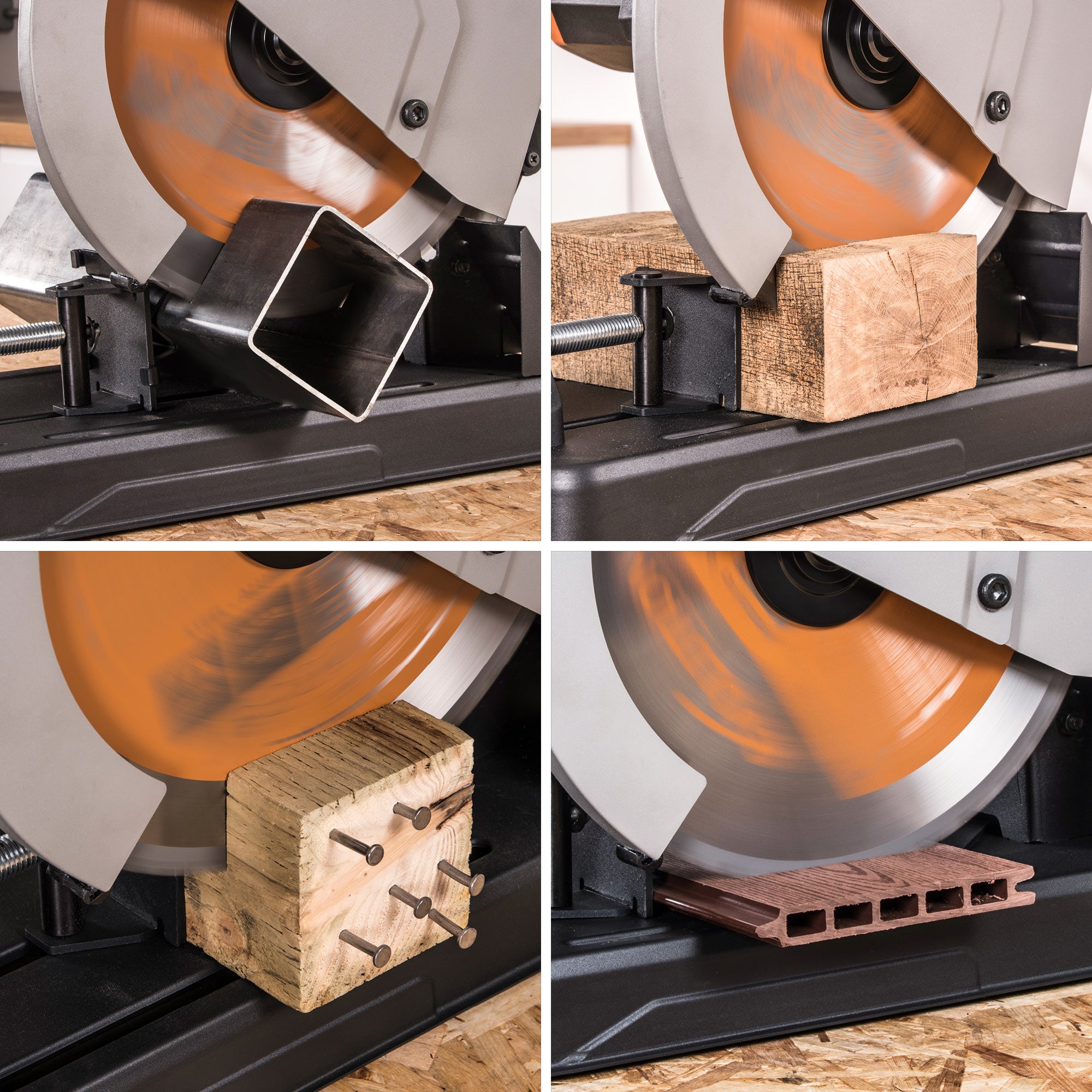 Evolution RAGE355BLADE | 14 in. | 36T | 1 in. Arbor | Multi-Material TCT Blade