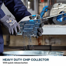 Evolution S210CCS: Metal Cutting Circular Saw with 8-1/4 in. Mild Steel Cutting Blade and Chip Collection