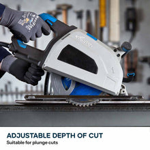 Evolution S210CCS: Metal Cutting Circular Saw with 8-1/4 in. Mild Steel Cutting Blade and Chip Collection