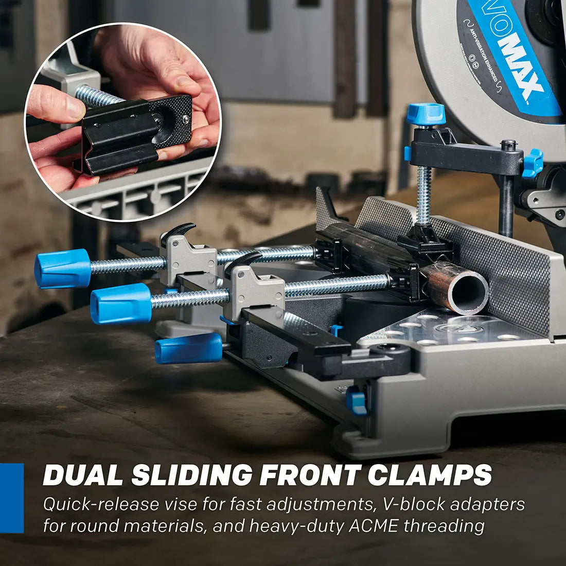 Evolution S14MCS: Metal Cutting Mitering Chop Saw With 14 in. EVOMAX14ST  Blade | Heavy Duty