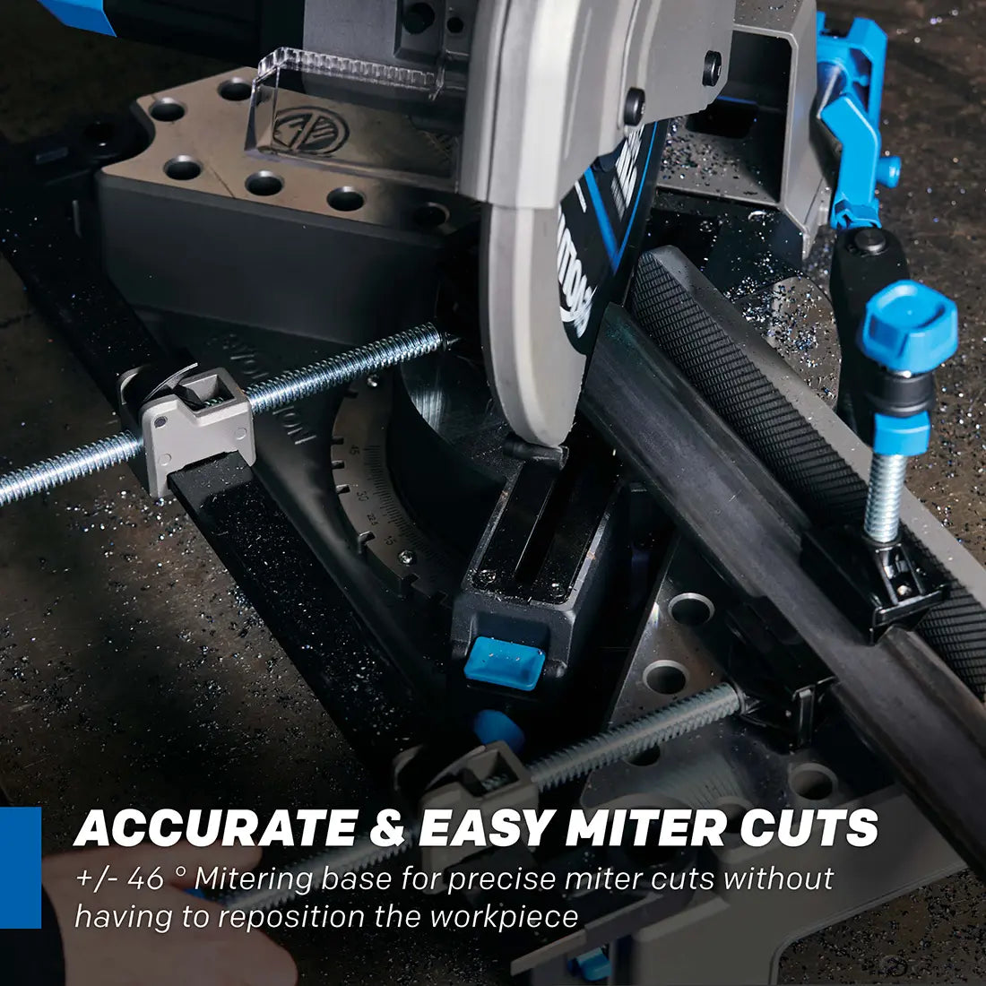 Evolution S14MCS: Metal Cutting Mitering Chop Saw With 14 in. EVOMAX14ST  Blade | Heavy Duty