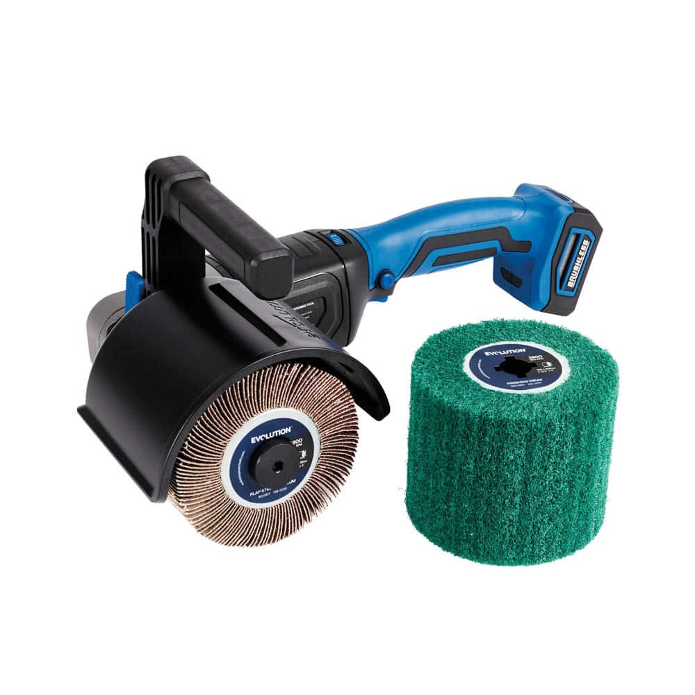 Evolution  S4SCT-Li: 20V Cordless Surface Conditioning Tool with Brushless Motor & 2 Drums