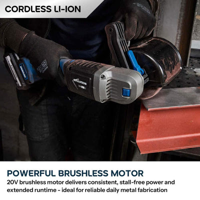 Evolution 20V Cordless Surface Conditioning Tool | S4SCT-Li + Single Port Fast Charger & 5Ah Battery