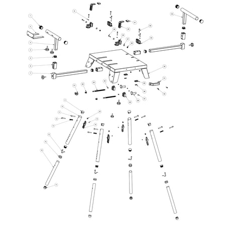 Evolution Chop Saw Stand Spare Parts