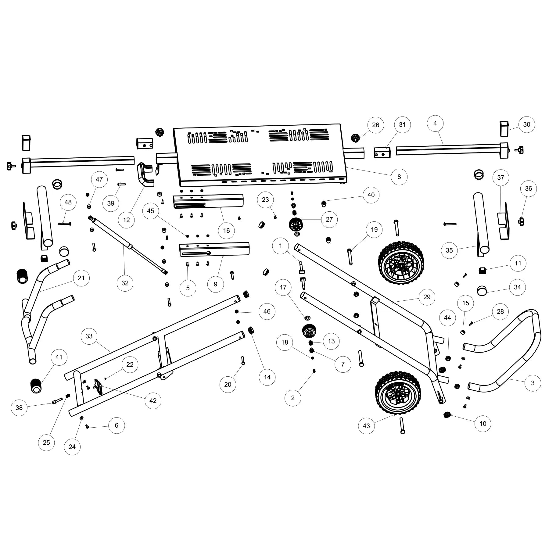 MCS STAND for S355MCS / S14MCS - Spare Parts