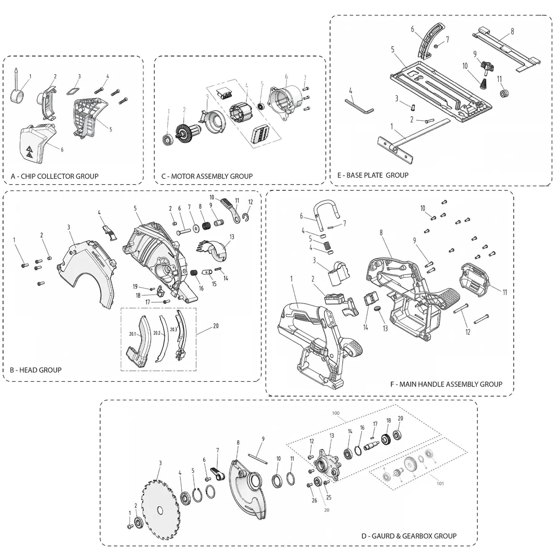 S6CCS-Li Spare Parts
