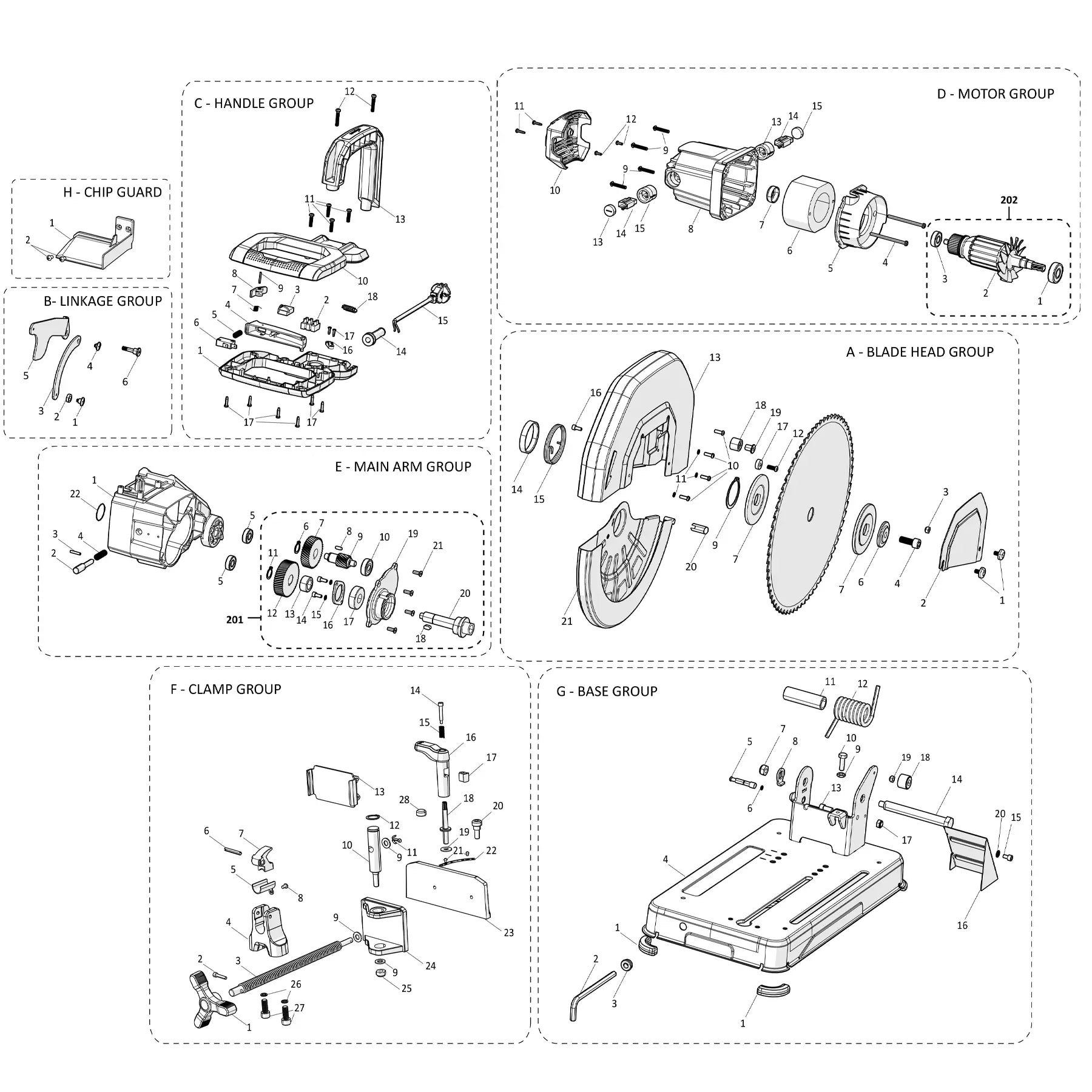 S355CPSL Spare Parts