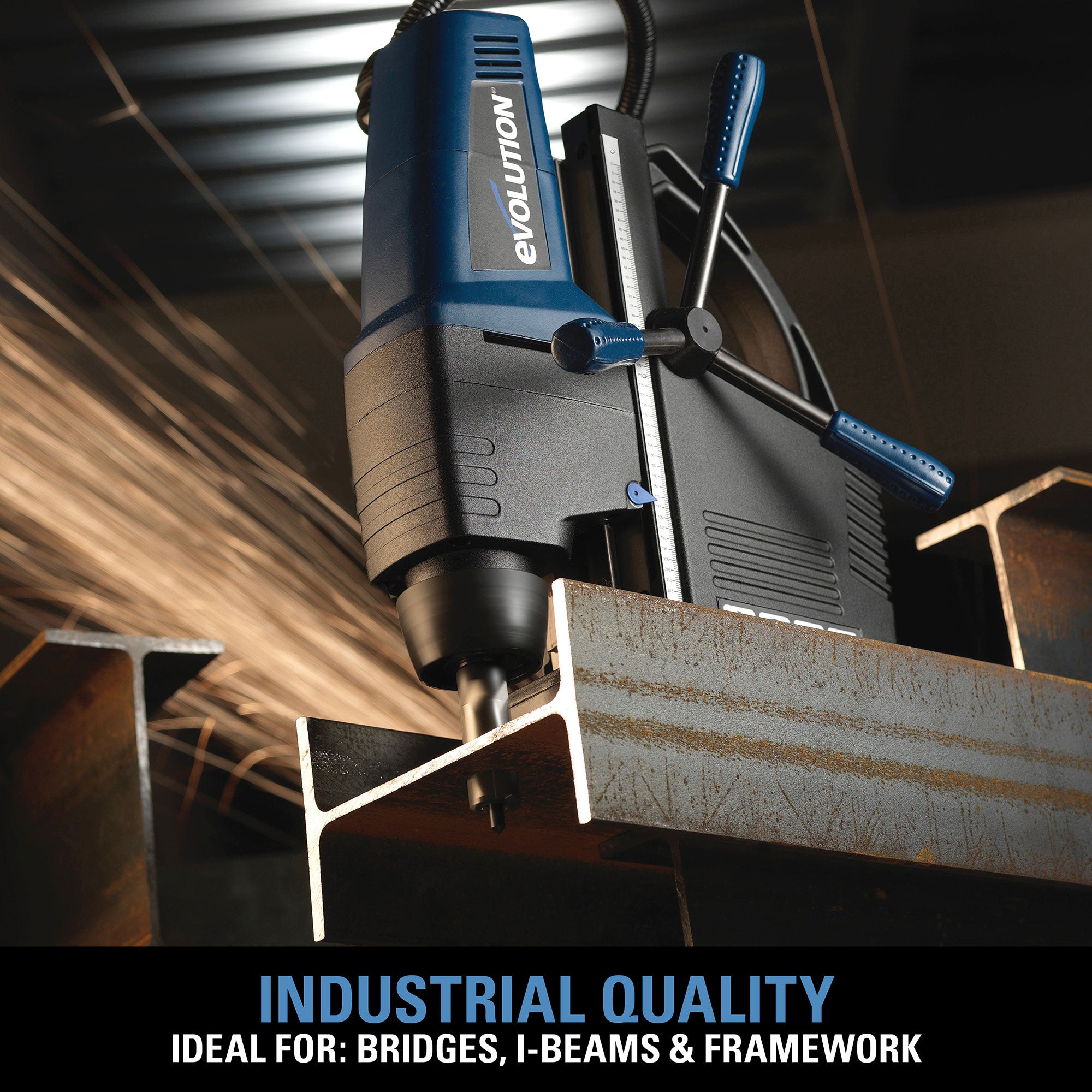 Evolution EVOMAG42: 1-5/8 in. Magnetic Drill With Carry Case