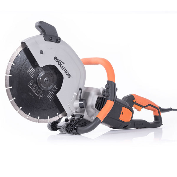 Evolution R300DCT | 12 in. | Electric Concrete Cut-Off Saw | Disc Cutter | Diamond Blade Included
