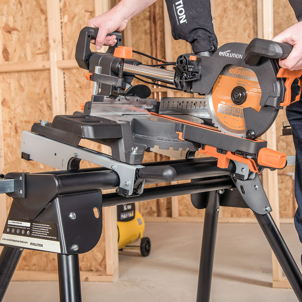 Evolution Miter Saw Stand Mounting Rail Clamps (Pair)