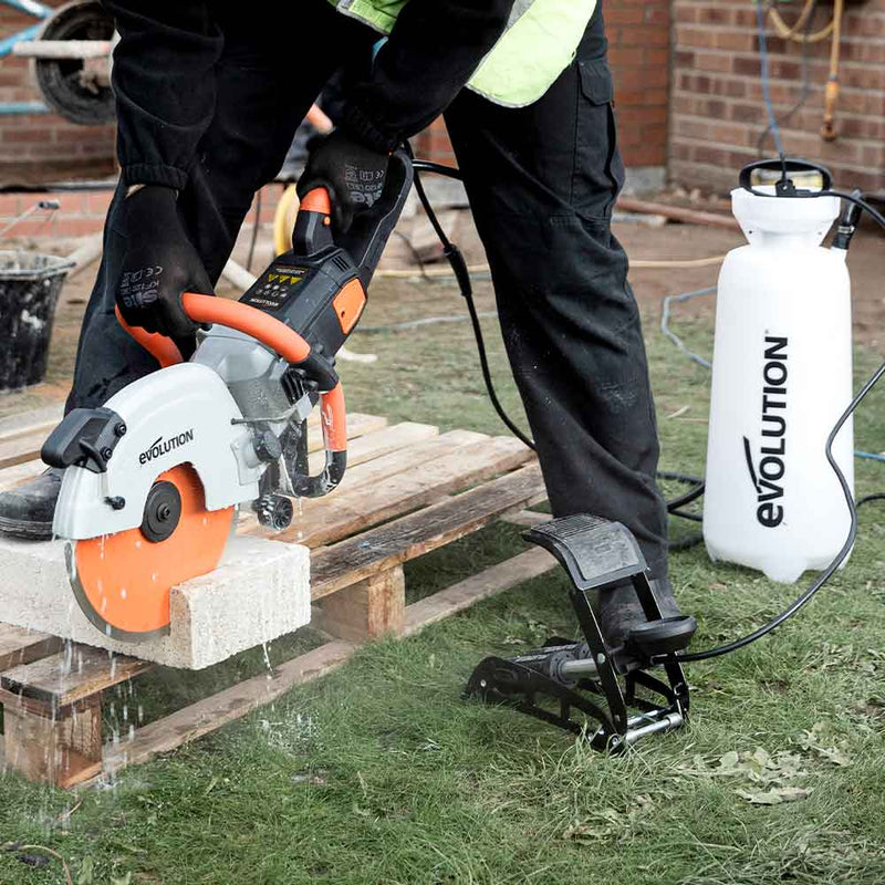 Evolution Power Tools R230DCT 9 in. Electric Concrete Saw