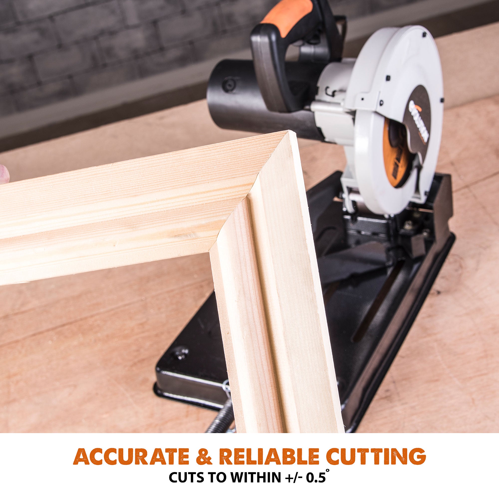 Evolution RAGE4: Multi-Material Cutting Chop Saw With 7-1/4 in. Blade